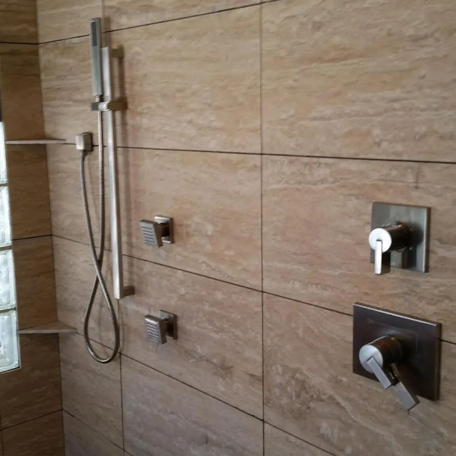 Shower fixture installation for Frozen Pipe Repair in West Slope